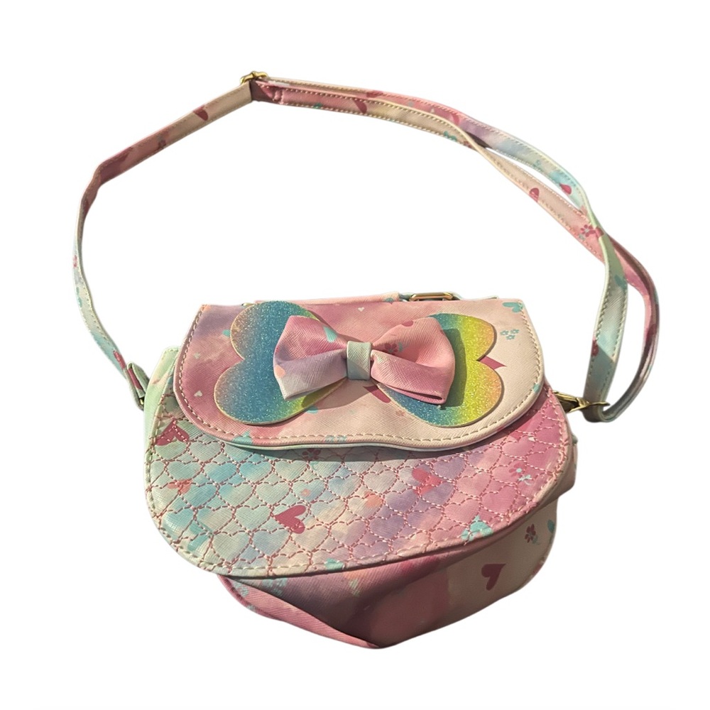 Under One Sky Multicolor Heart  Bag